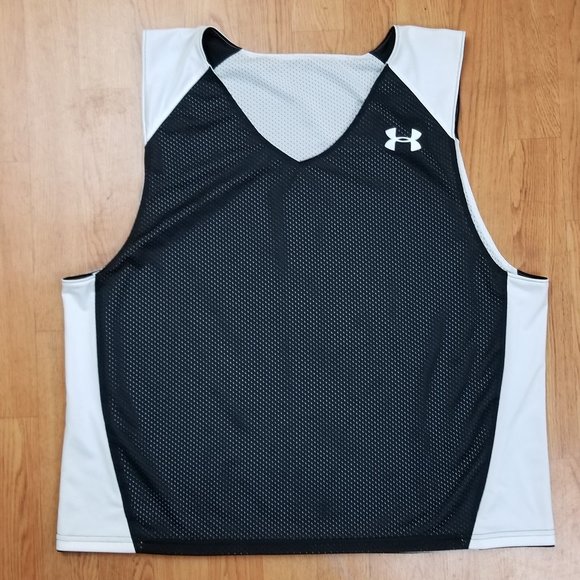 Under Armour Reversible Basketball Jersey Sz L - Picture 1 of 4
